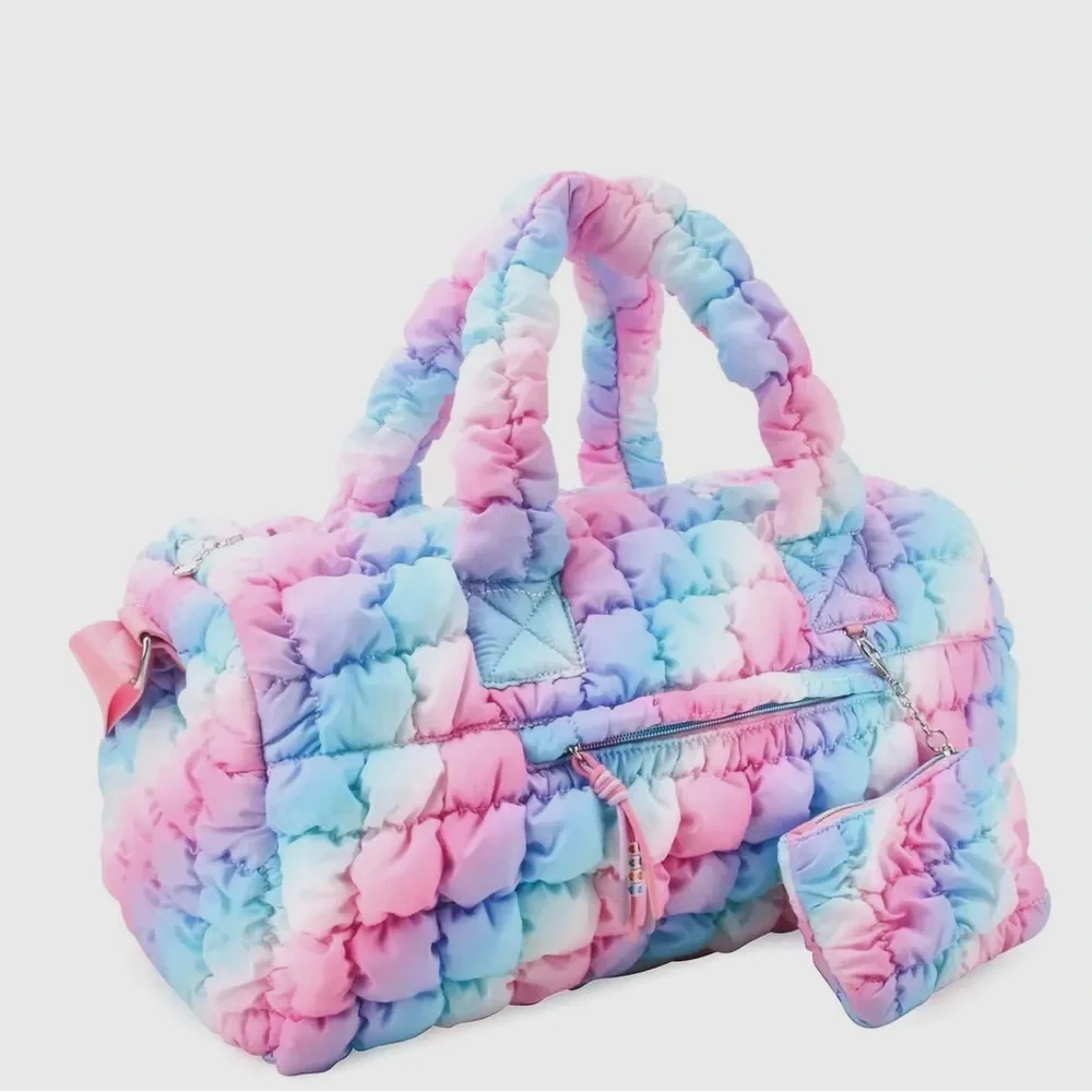 Miss Gwen’s OMG Quilted Scrunchie Large Duffle Bag 🦄✨